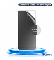 SChitec Xiaomi Poco X6 Pro Uyumlu Ön Yüzey Hayalet Privacy Hidrojel Ekran Koruyucu