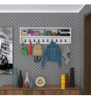 Kenzlife elbise askılığı askılık zeytuni byz 35*120*20 siyah 10 adet askı portmanto raflı (Karışık)
