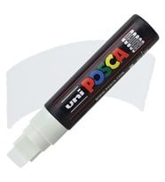Uni Posca Marker Pc-17k Extra Large 15.0 Mm White