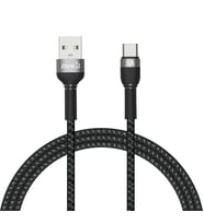 Zore Shira Serisi Type-C USB Kablo 1m (Siyah)