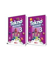 Kırmızı Beyaz Yayınları 3. Sınıf Tekno Matematik 2 Kitap