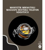 Tüm Telefonlarla Uyumlu Kompakt Soğutucu  Yüksek Performanslı Hızlı Soğutma