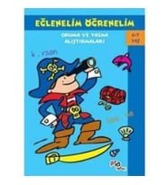 Eğlenelim Öğrenelim 6-7 Yaş: Okuma ve Yazma Alıştırmaları