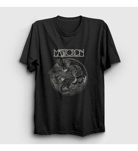 Presmono Unisex Siyah Myth Mastodon T-Shirt 163471tt