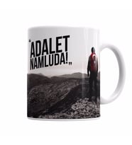 Ayyıldız Adalet Namluda Kupa Bardak Porselen