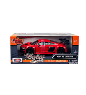 Motormax Audi R8 Lms Gt3 Kırmızı 1/24 Model Araba