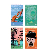 Ceberut Martin + Oz Büyücüsü + Ademden Önce + Otomatik Portakal- 4 Kitap Set - Iş Bankası Özel Set
