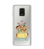 Xiaomi Redmi Note 9S - Redmi Note 9 PRO Uyumlu Taş Devri Tasarımlı Şeffaf Telefon Kılıfı