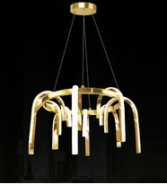 Opella 50'lik Sarkıt Led Avize (Gold)