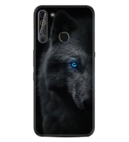 Casper Via X20 Kılıf Resimli Desenli Silikon Platinium Series Dark Wolfs 1834