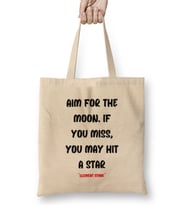 Motivational Quotes Sayings - Entrepreneurs İnspiration Success Work Gifts Bez Çanta Uzun Saplı