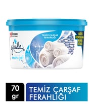 Glade Mini Jel Oda Kokusu Temiz Çarşaf Ferahlığı 70 Gr