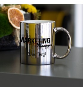 Marketing Manager Gümüş Kupa Bardak