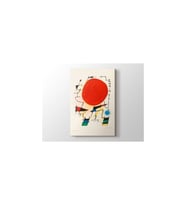 Joan Miro - The Red Sun Tablo 40 X 30 Cm