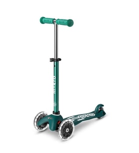 Mini Micro Scooter Deluxe ECO LED Green MMD164