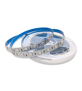 RGB LED Şerit Bant 5 Metre 24V 5050 SMD 60 LED/m IP20 İç Mekan Aydınlatma