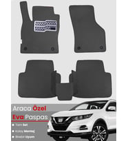 Nissan Qashqai (2014-2021) Uyumlu EVA Paspas Tam Set–Birebir Uyum,Su Geçirmez,Kolay ve Hızlı Montaj
