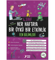Yuva Yayınları 4. Sınıf Fen Bilimleri Haftaya Bir Öykü Bir Etkinlik 10Kitap