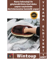 #Eldiven Nano Yün Mikrofiber Araç Ev Ofis Cam Mutfak Toz Alma Temizlik Hassas Araba Yıkama Eldiveni