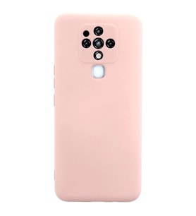 Durukar® Tecno Camon 16 Kılıf Nano içi Kadife Silikon - Pudra