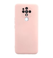 Durukar® Tecno Camon 16 Kılıf Nano içi Kadife Silikon - Pudra