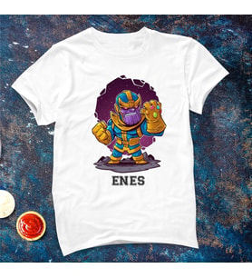 Thanos Tişörtü ( Çocuk - Büyük ) Kişiye Özel