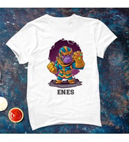 Thanos Tişörtü ( Çocuk - Büyük ) Kişiye Özel