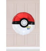 Poke Topu Folyo Balon Pokemon Topu Balon Pokemon Tema Doğum Günü Balonları