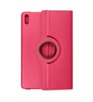 Huawei MatePad SE 11 Kılıf 360 Tablet Deri Kılıf - Pembe