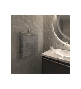 Decorev DC-4781 Dekoratif Krom Uzun Havluluk Modern Güçlü Yapışkanlı Havluluk