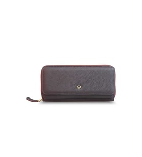 Guard Mat Bordo Hakiki Deri Kadın Cüzdanı P1263
