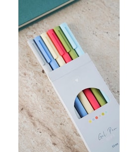 0.5 mm 6'lı Jel Kalem Seti
