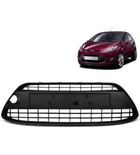 Ford Fiesta Ön Tampon Panjuru Çerçeve Delikli 2008- (Oem No:  8A6117B968Ac5Zct)