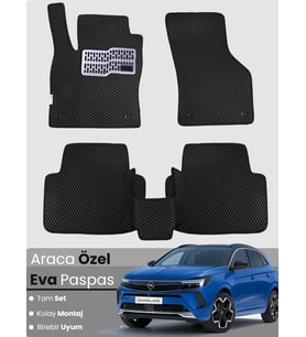 OPEL GRANDLAND (2017-2024) Uyumlu EVA Paspas Tam Set–Araca Özel,Kolay Montaj,Oto Paspas