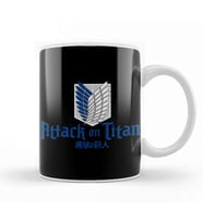 Attack On Titan Logo 01 Kupa Bardak Porselen