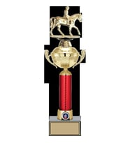 ODAK KUPA - Figürlü Kupalar - At / Binici Figürlü Kupalar FG-054 A - 45 cm