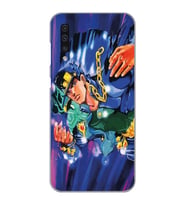 Samsung Galaxy A70 Uyumlu JoJo's Bizarre Adventure Tasarımlı Şeffaf Telefon Kılıfı