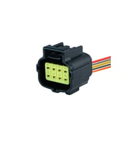 Mandallı Erkek Soket 8 Pin Kablolu