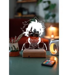 Deku Izuku My Hero Academia 16 Renk Gece Lambası