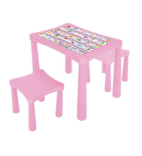 03 493 Story İki̇ Tabureli̇ Masa (Pembe)