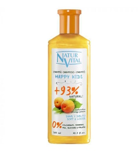 Natur Vital Happy Baby Kids +%93 Natural Naturaleza Şeftali Şampuan 300 ml