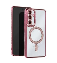 S25 Joke Simli Magneticsafe - Pembe
