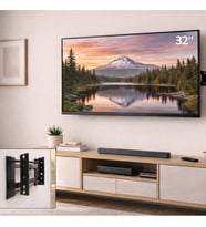 22 İnç ve 44 İnç - 32 İnç Sabit TV Askı Aparatı - LCD LED TV Uyumlu - 56-140 cm