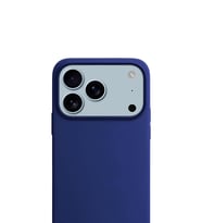 Apple iPhone 17 Pro 6.3'' Liquid Lansman Silikon Kılıf Gece Mavisi