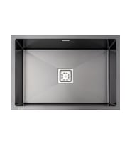 GL General Neo 60 Antrasit Petek Dokulu Paslanmaz Çelik Eviye