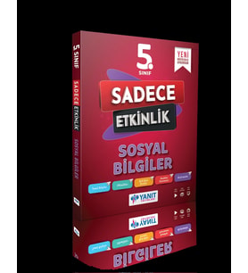 YANIT YAYINLARI 5.SINIF SOSYAL BİLGİLER SADECE ETKİNLİK