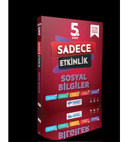 YANIT YAYINLARI 5.SINIF SOSYAL BİLGİLER SADECE ETKİNLİK