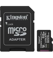 512 GB KINGSTON MICRO SD CL10 SDCS3/512GB