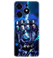 Tecno Spark 10 Pro Kılıf Silikon Desen Özel Seri Thunder Play 1760