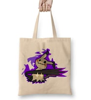 Mimikyu Bez Çanta Uzun Saplı